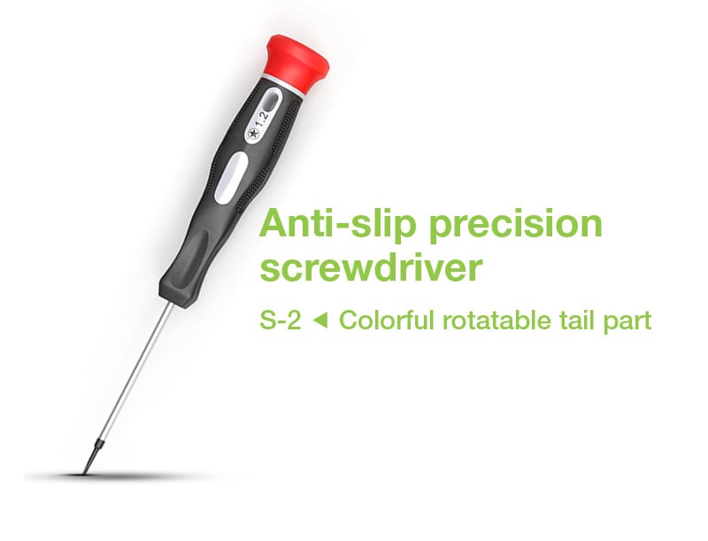 Set 12 Cacciaviti di Precisione Antiscivolo - Techly NP I-TOOL-SC12