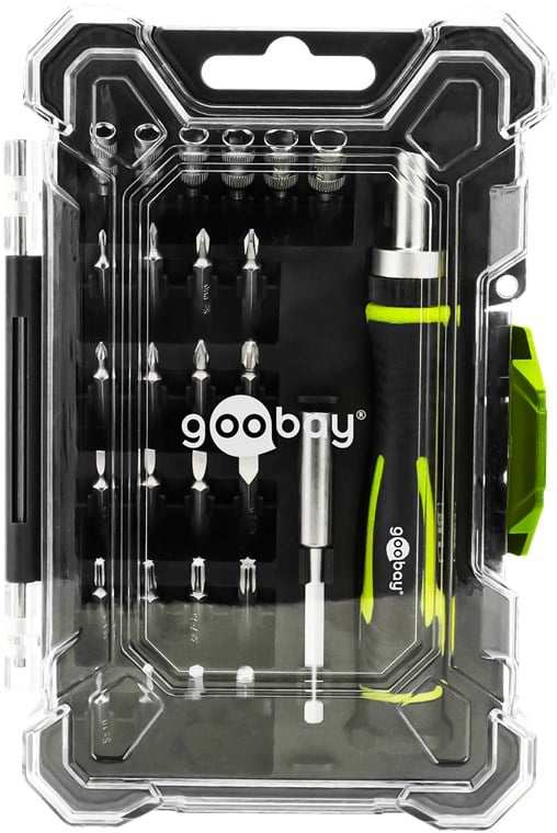 Set Cacciavite con 26 Punte di Precisione - Goobay I-TOOL-SC26