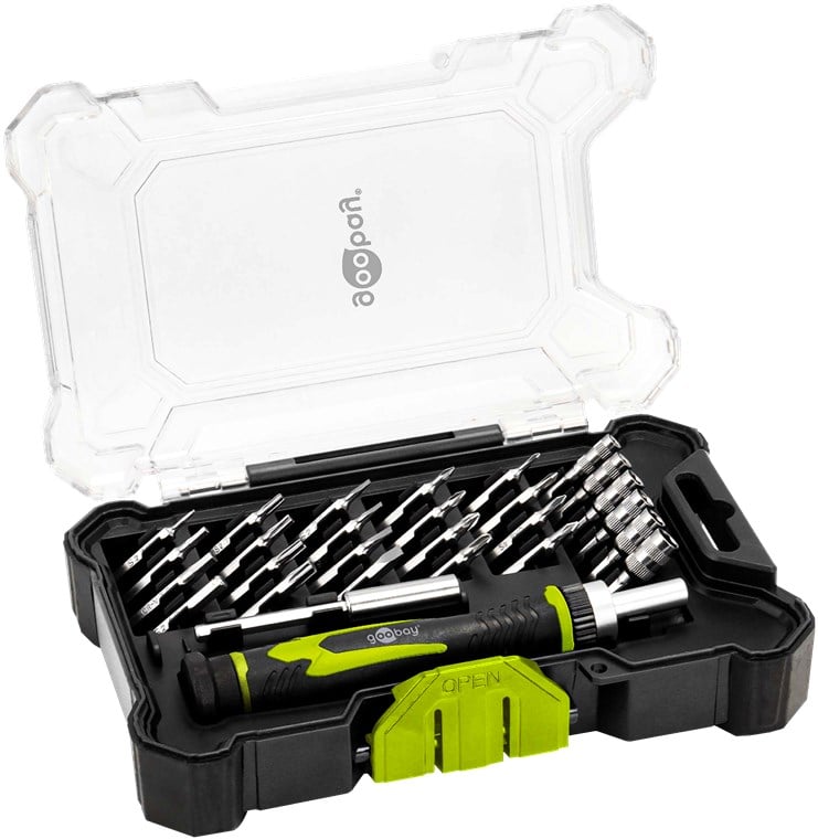 Set Cacciavite con 26 Punte di Precisione - Goobay I-TOOL-SC26