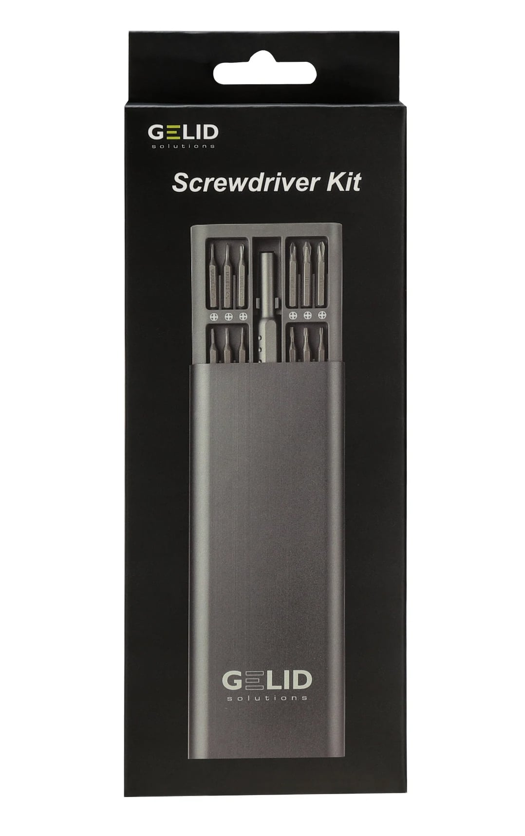Set Astuccio in Alluminio Cacciavite di Precisione a 48 Punte Intercambiabili - Gelid Solutions I-TOOL-SC48