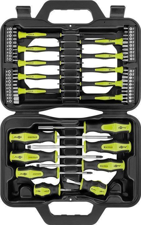 Kit Valigetta 58 Cacciaviti di Precisione - Goobay I-TOOL-SC58