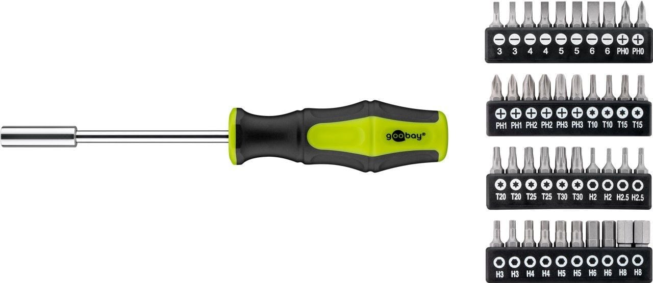 Kit Valigetta 58 Cacciaviti di Precisione - Goobay I-TOOL-SC58
