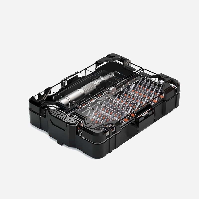 Kit Valigetta 62 in 1 Cacciaviti di Precisione - Techly NP I-TOOL-SC62