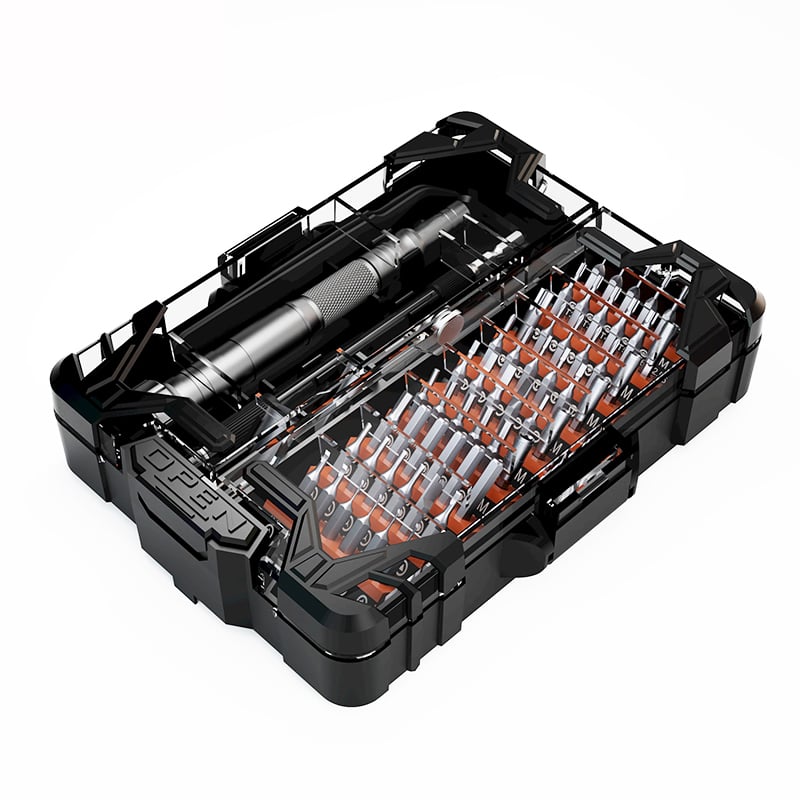 Kit Valigetta 62 in 1 Cacciaviti di Precisione - Techly NP I-TOOL-SC62