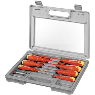 Set of 8 Piece Screwdrivers in Case - Fixpoint I-TOOL-SC8