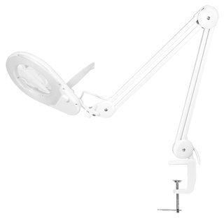 LED Lamp with Magnifying Lens 5 Diopter Clamp Mount - Logilink I-TOOL-SD-058