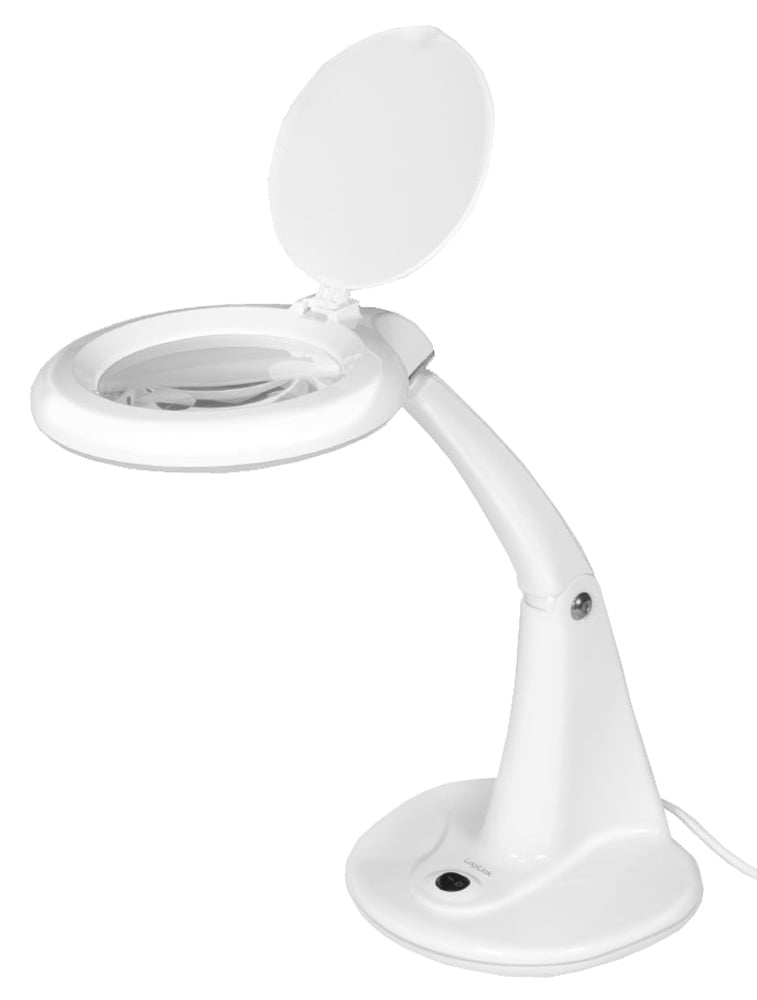 Lampada LED da Tavolo con Lente d'ingrandimento a 3 e 12 Diottrie - Logilink I-TOOL-SD-059