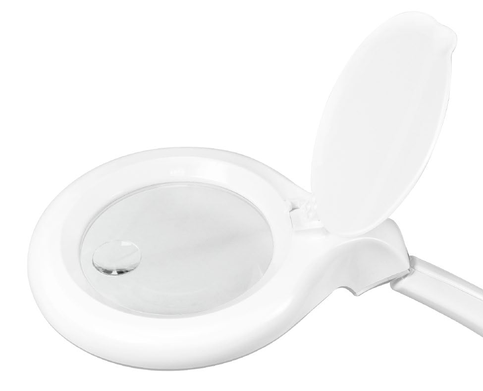 Lampada LED da Tavolo con Lente d'ingrandimento a 3 e 12 Diottrie - Logilink I-TOOL-SD-059