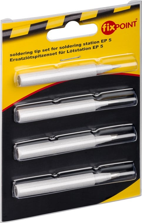 Kit di Punte per Saldatore Digitale - Fixpoint I-TOOL-SD-073