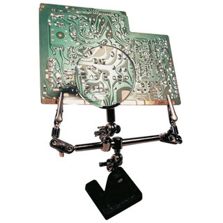 Bracci di supporto per stagnare con lente - Logilink I-TOOL-SD-199