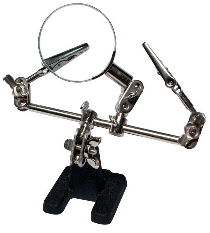 Bracci di supporto per stagnare con lente - Logilink I-TOOL-SD-199