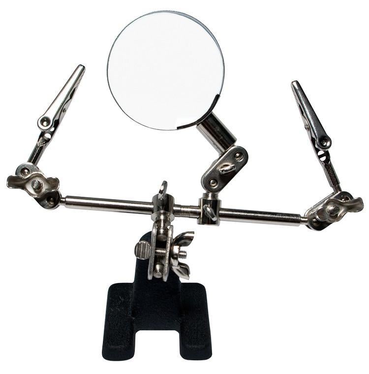 Bracci di supporto per stagnare con lente - Logilink I-TOOL-SD-199