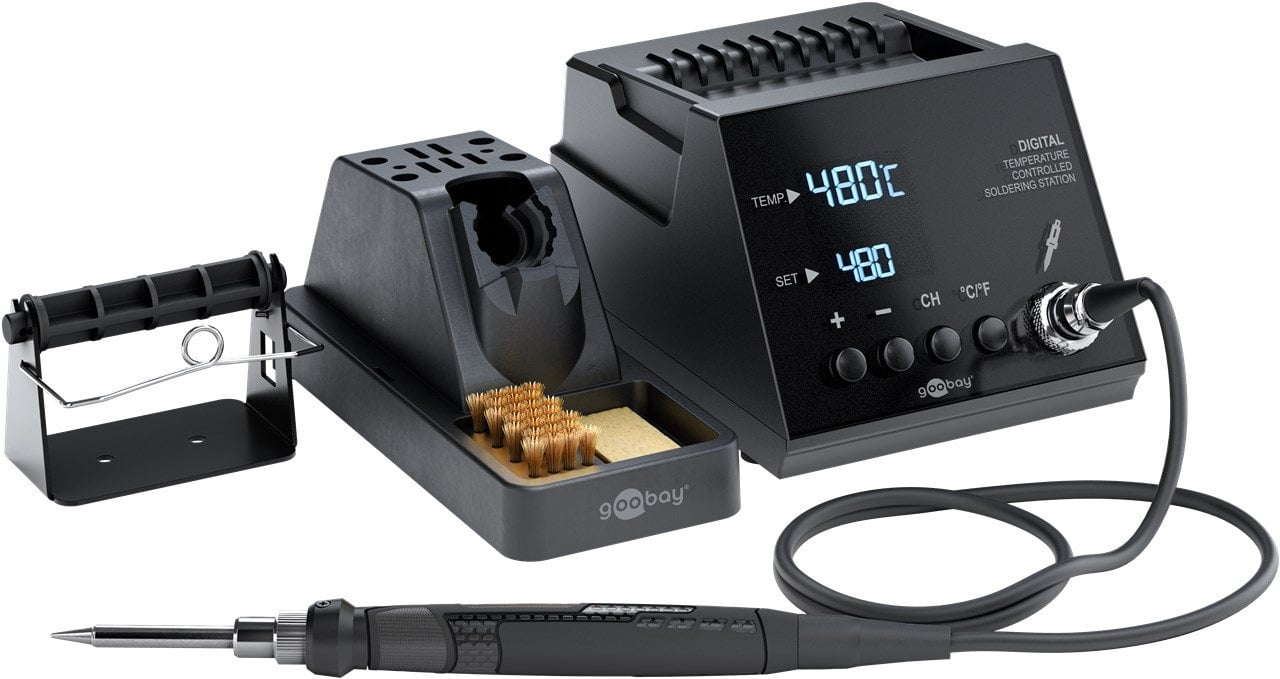 Stazione di Saldatura Digitale 70W - Goobay I-TOOL-SD-70W