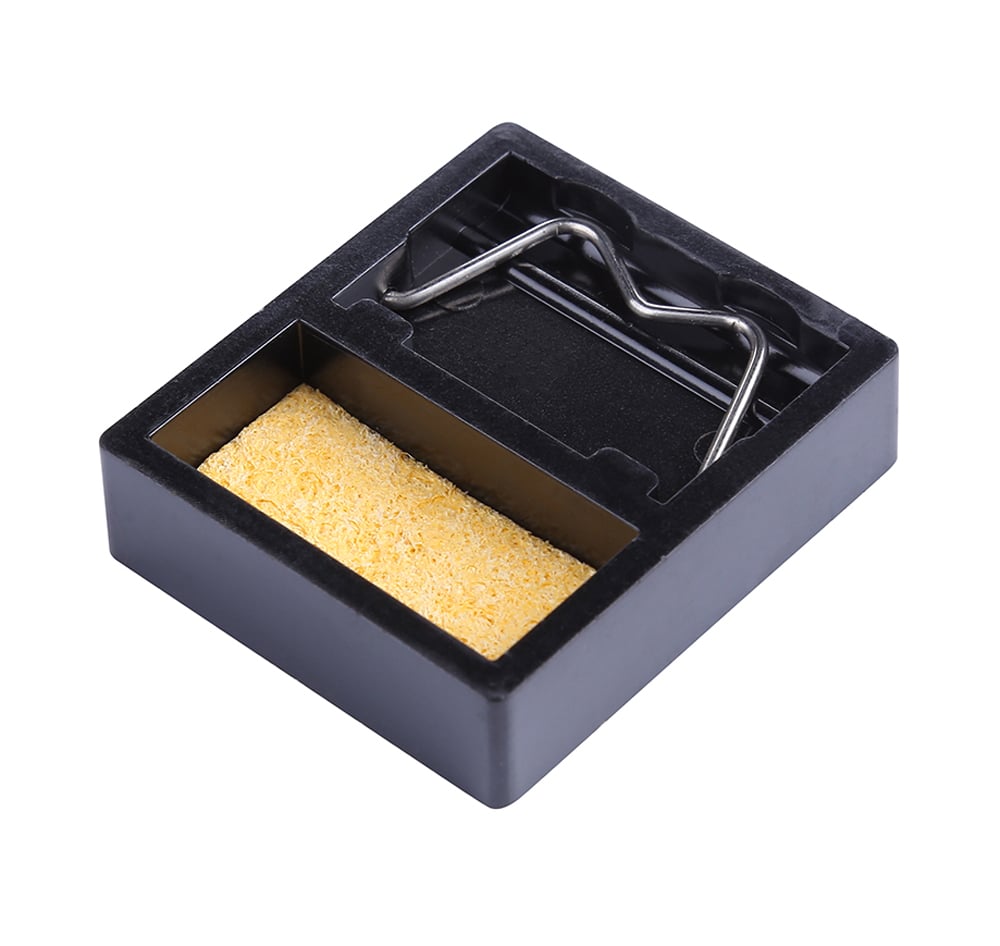 Kit per Saldatura 3 Pezzi con Stagnatore 30 Watt Supporto con Spugna e Stagno - Manhattan I-TOOL-SD-K902