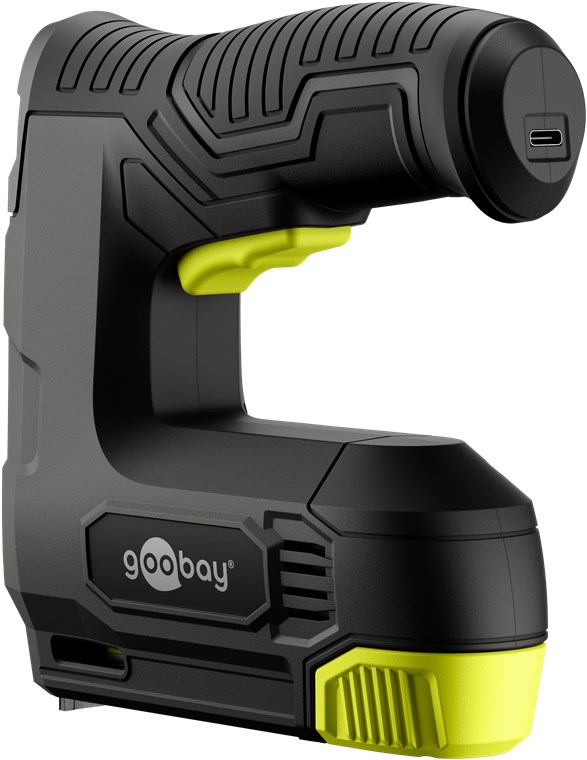 Graffettatrice Sparachiodi Elettrica 2in1 con Batteria - Goobay I-TOOL-STAPLE
