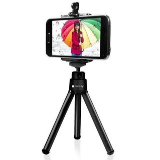 Universal Portable Tripod for Smartphones and Cameras - Techly I-TRIPOD-UN