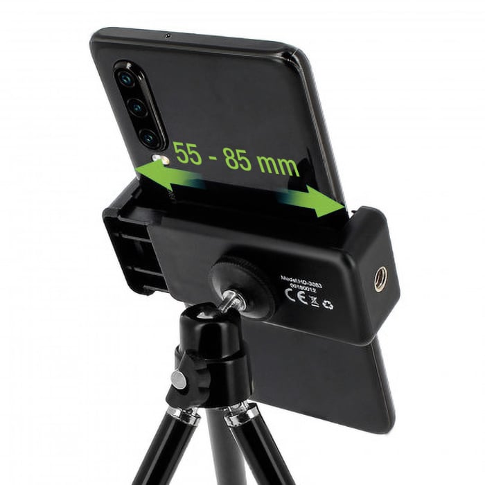 Treppiede Portatile Universale per Smartphone e Fotocamere - Techly I-TRIPOD-UN
