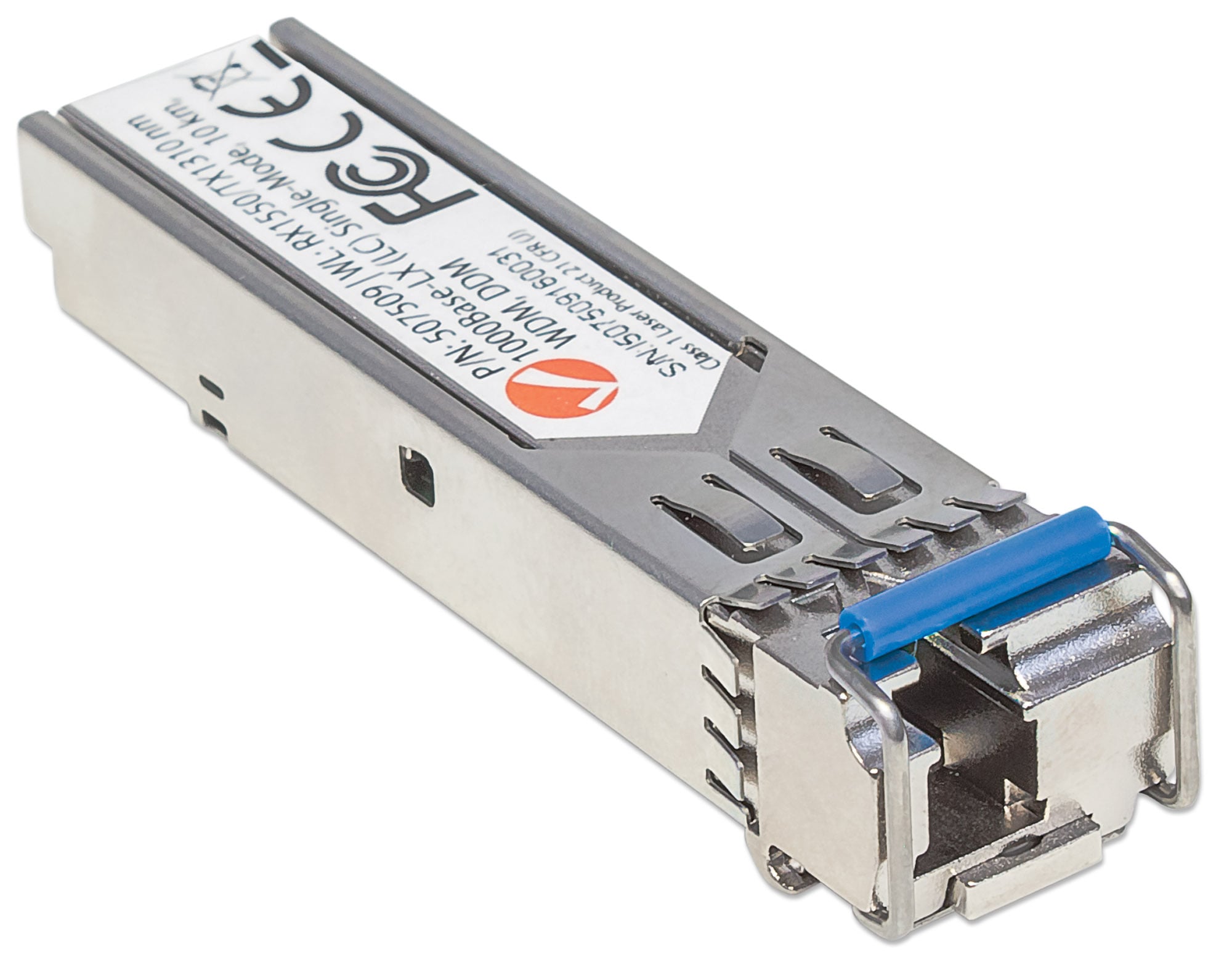 Transceiver Gigabit Fibra Ottica WDM (RX1550/TX1310) Bidirezionale SFP - Intellinet I-TX-MGBIC-WDM2