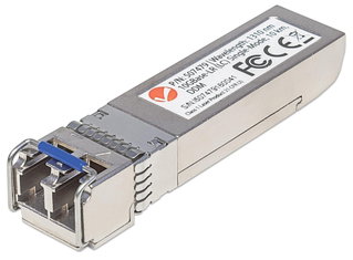 Transceiver 10 Gigabit fibra ottica monomodale SFP+ - Intellinet I-TX-MGBIC10GS