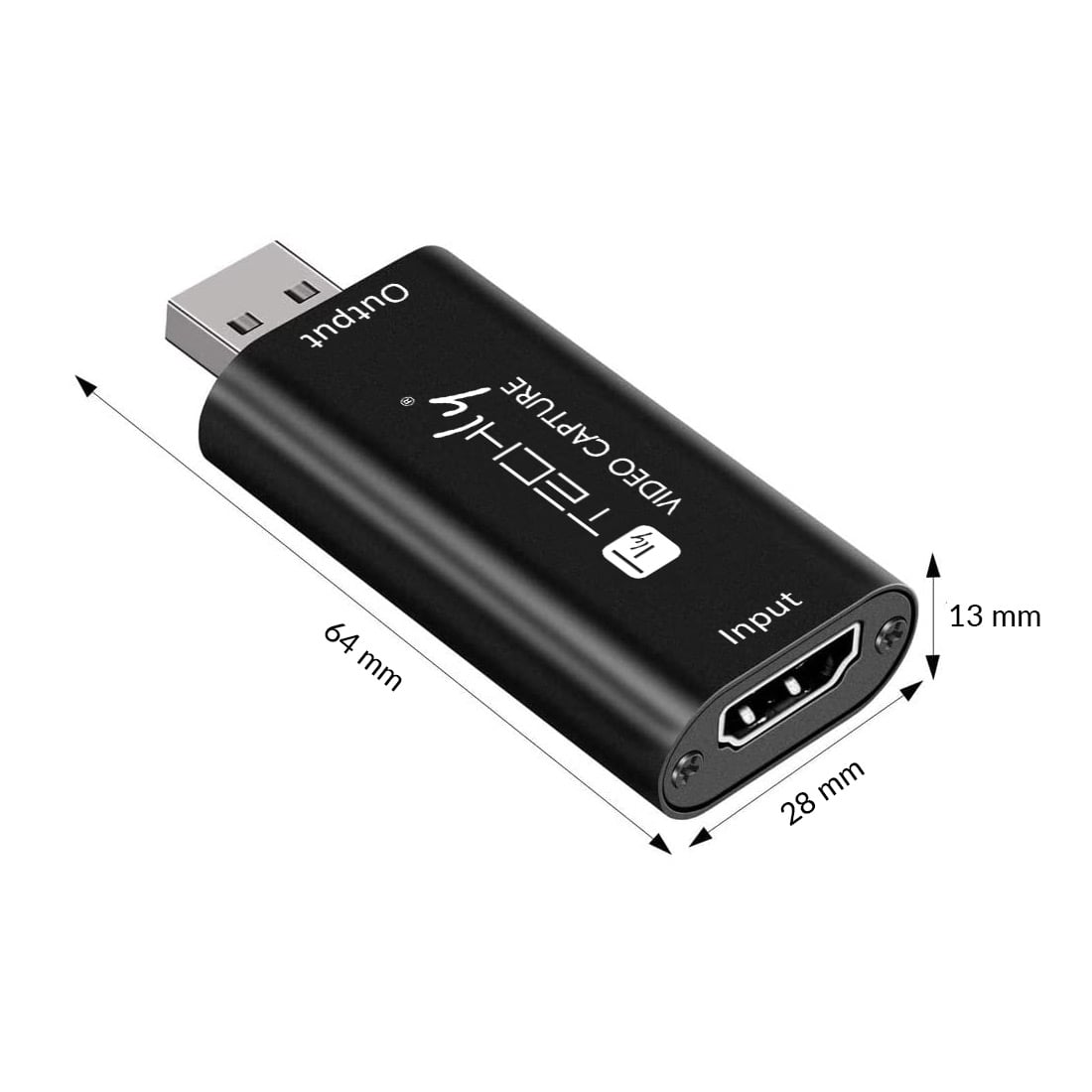 Scheda di Acquisizione Video HDMI 1080P Portatile - Techly I-USB-VIDEO-1080TY