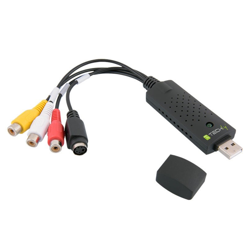 Audio Video Grabber USB 2.0 - Techly I-USB-VIDEO-700TY