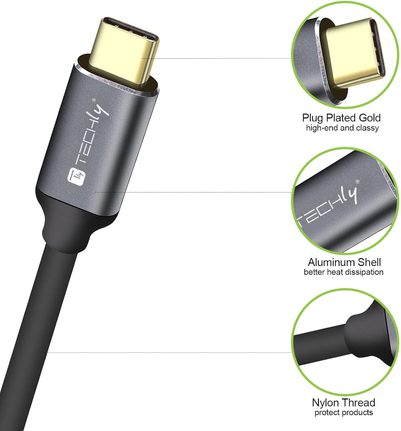 Video Grabber HDMI 4K@30Hz a USB-C™ 3.2 - Techly I-USB-VIDEO-C4K