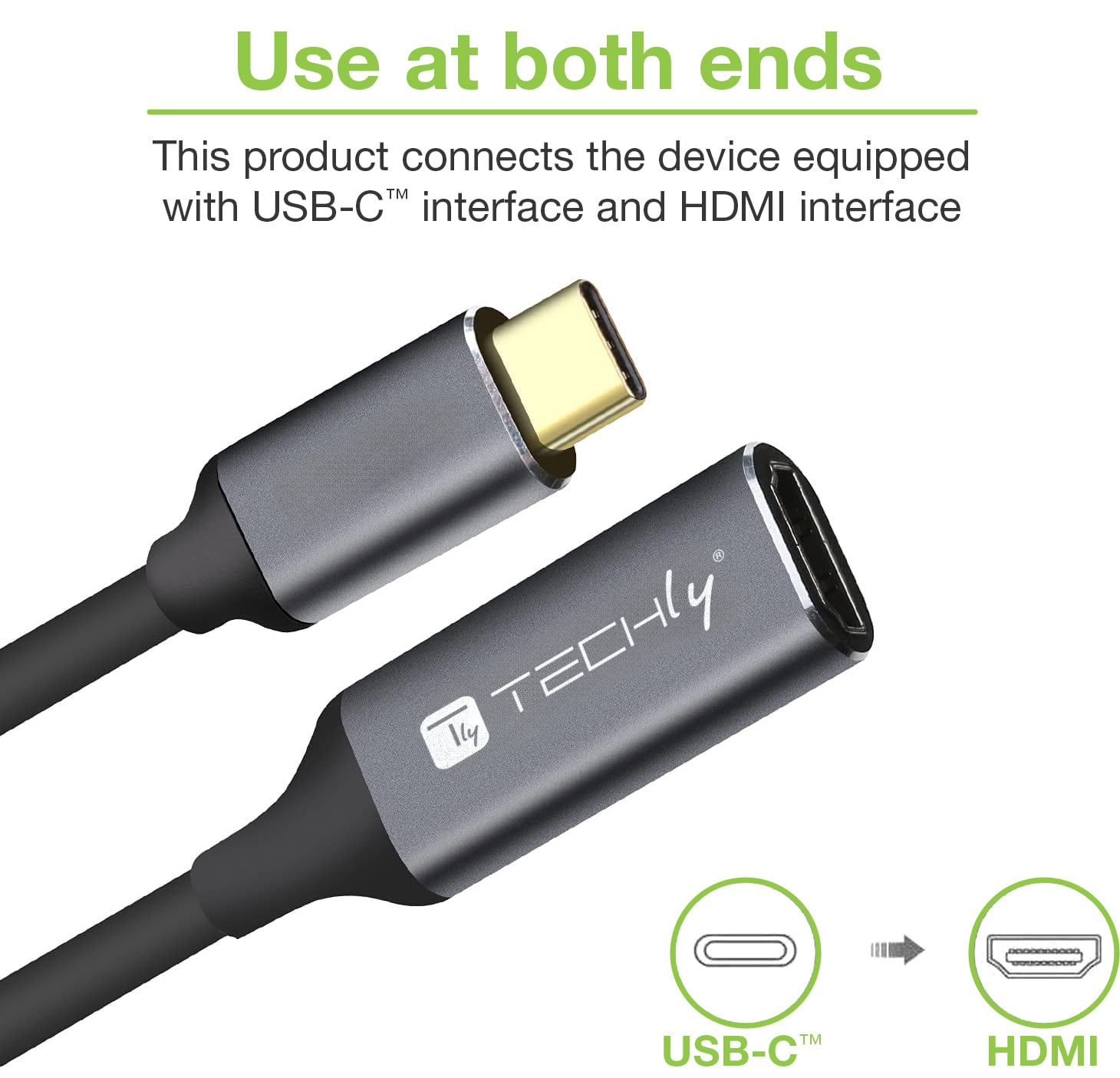 Video Grabber HDMI 4K@30Hz a USB-C™ 3.2 - Techly I-USB-VIDEO-C4K