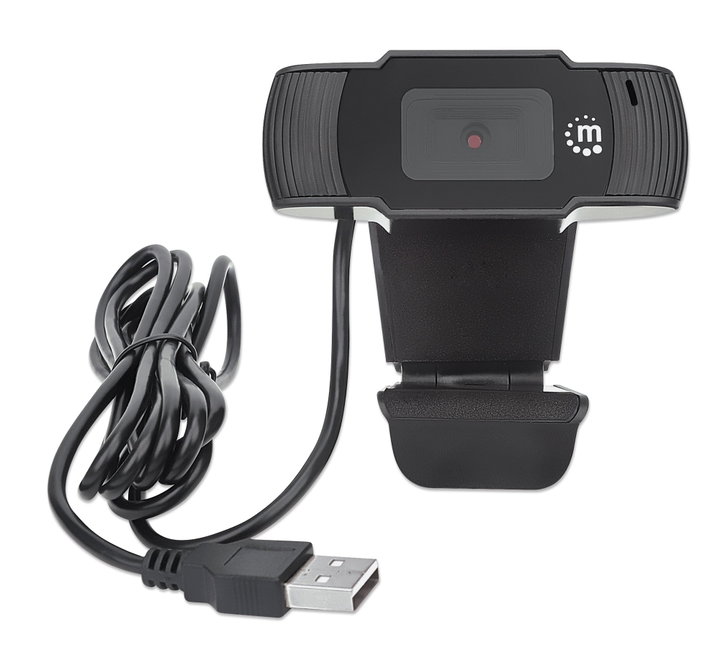 USB Webcam 1080p Full HD - Manhattan I-WEBCAM-006