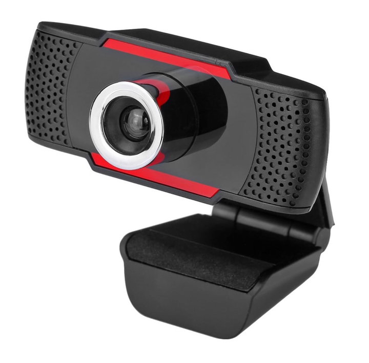 USB 720p Webcam with Noise Reduction - Techly I-WEBCAM-70T
