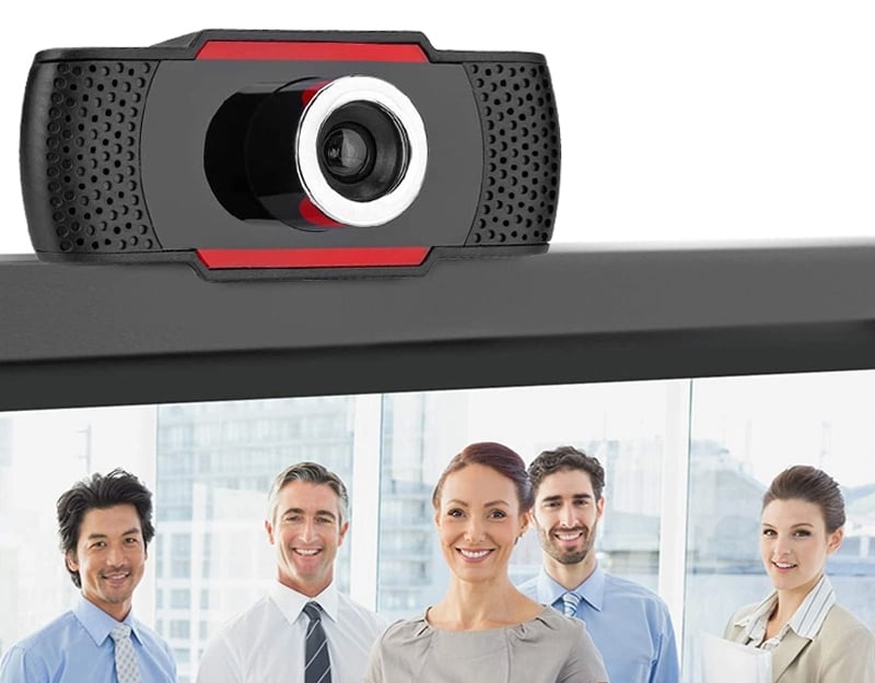 Webcam USB 720 p with Microphone and Noise Reduction - Techly I-WEBCAM- 70 T
