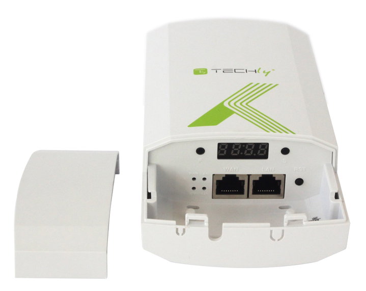 CPE Punto-Punto 300Mbps a 2.4GHz 8dBi - Techly I-WL-CPE120