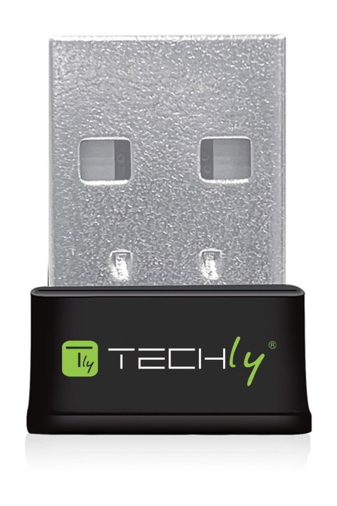 Mini Adattatore WiFi USB Dual Band MU-MIMO 2dBi 600Mbps - Techly I-WL-USB-600TY