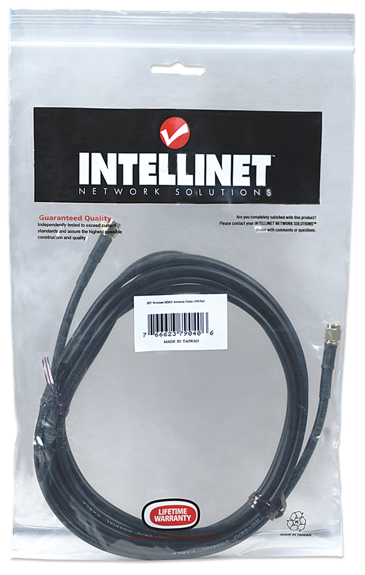 Cavo Antenna SMA M / RP-SMA M 3m - Intellinet I-WL2-CAB6