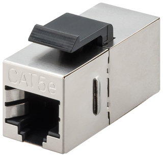 RJ45 Cat5e Keystone F/F FTP Shielded Coupler - Intellinet I-WP ADAP-8-SF