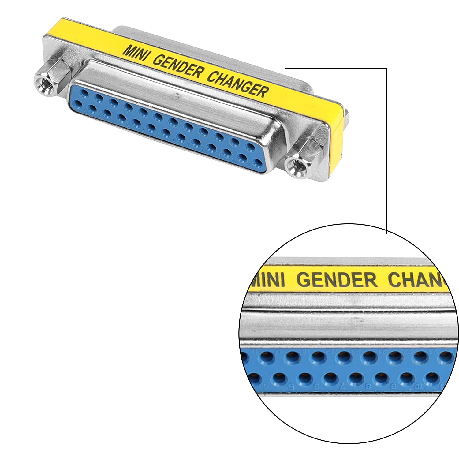 Adapter Mini Gender Changer DB 25 F/F - Manhattan IADAP 735 - 25