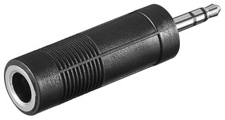 Audio adapter 3.5mm M to 6.3mm F stereo - Goobay IADAP AU-3M5F