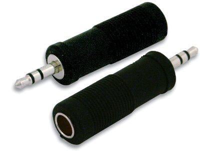Audio adapter 3.5mm M to 6.3mm F stereo - Goobay IADAP AU-3M5F