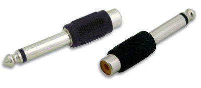Audio adapter 6.3mm mono M to RCA F - Goobay IADAP AU-5MRCAF