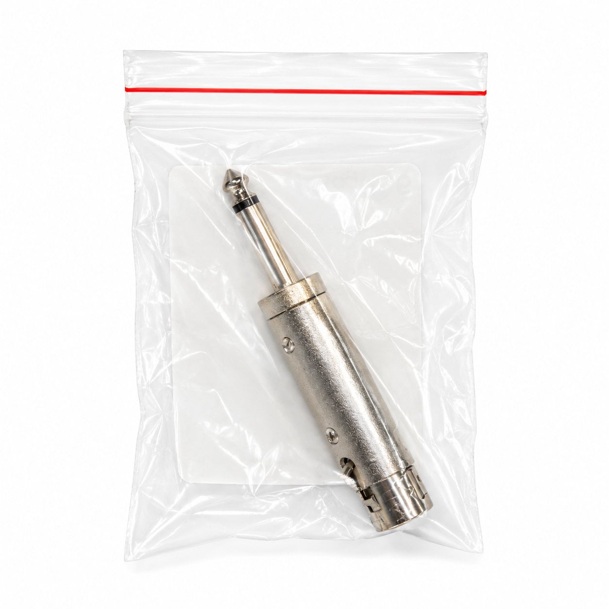 Adattatore XLR Cannon Femmina ad Audio 6,35mm Maschio Mono - Goobay IADAP AU-XLR-451