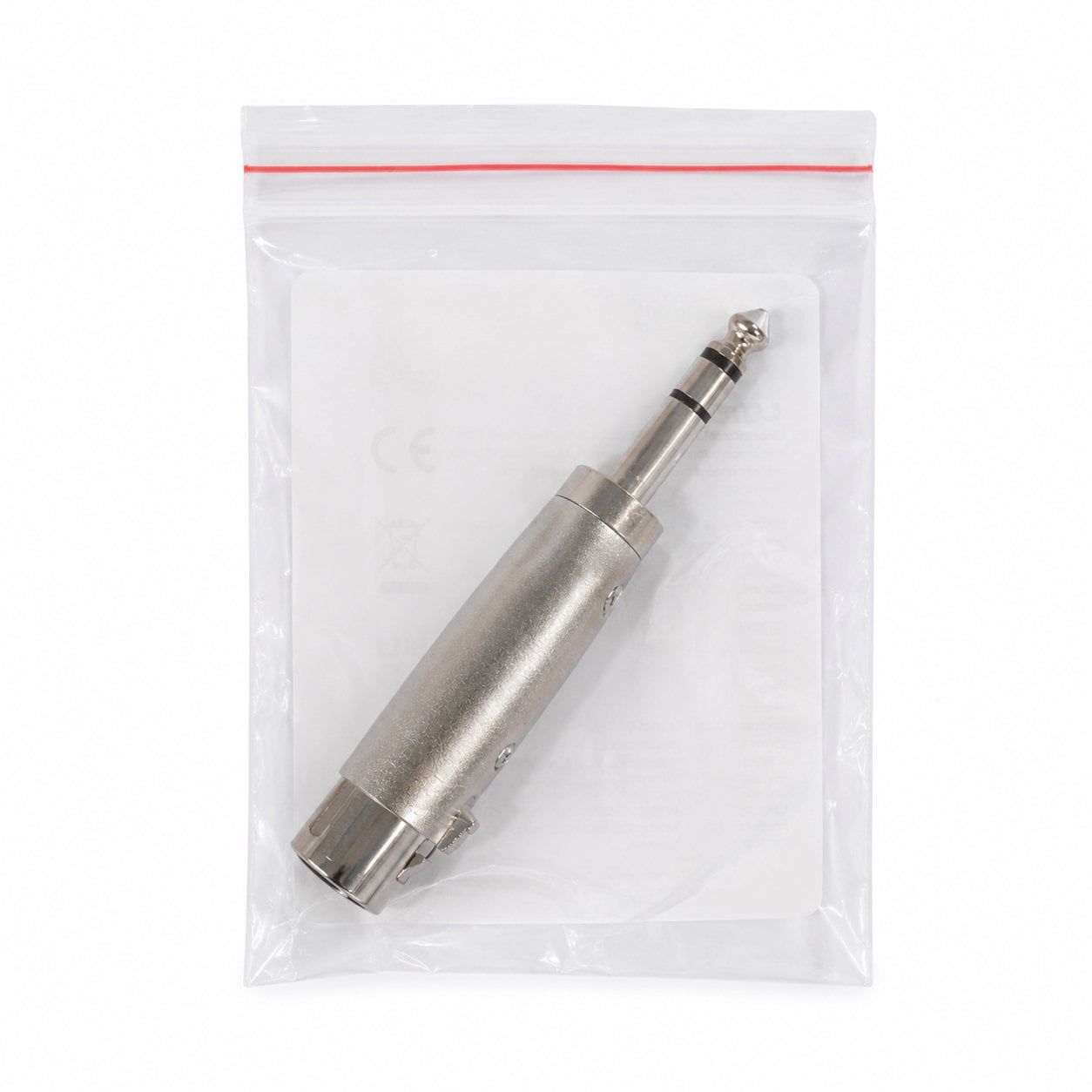 Adattatore XLR Cannon Femmina ad Audio 6,35mm Maschio Stereo - Goobay IADAP AU-XLR-514