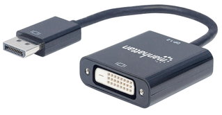Adattatore da DisplayPort 1.2a a DVI-D - Manhattan IADAP DP-DVIF2M