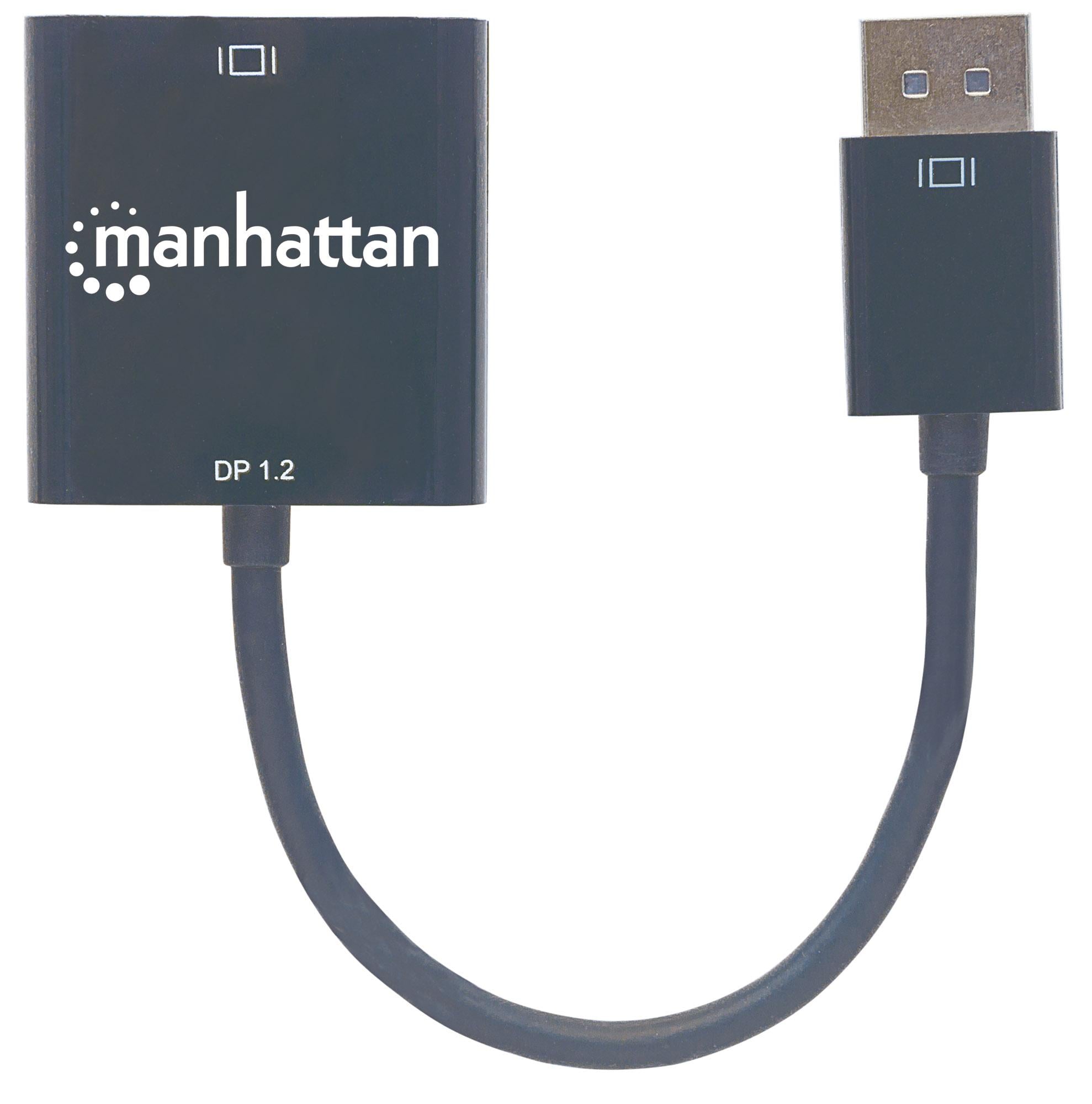 Adattatore da DisplayPort 1.2a a DVI-D - Manhattan IADAP DP-DVIF2M