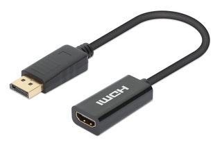 Active DisplayPort to HDMI Adapter 4K@60Hz - Manhattan IADAP DP-HDMI2F60M