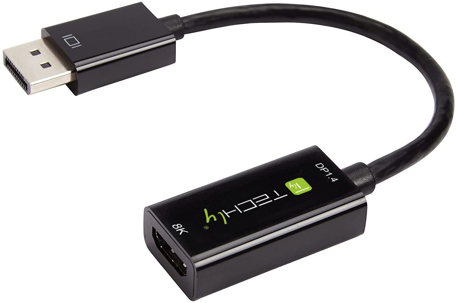 Adattatore DisplayPort 1.4 a HDMI 8K Attivo nero - Techly IADAP DP-HDMIF8K