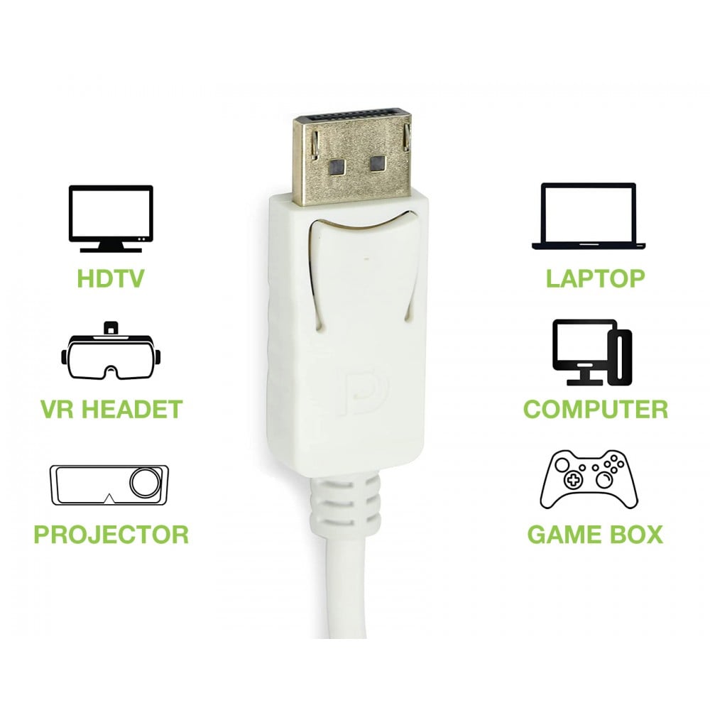 Adattatore Passivo DisplayPort Maschio a HDMI Femmina Full HD - Techly IADAP DP-HDMIFP