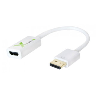 Adattatore Passivo DisplayPort Maschio a HDMI Femmina 4K 30Hz - Techly IADAP DP-HDMIFP4