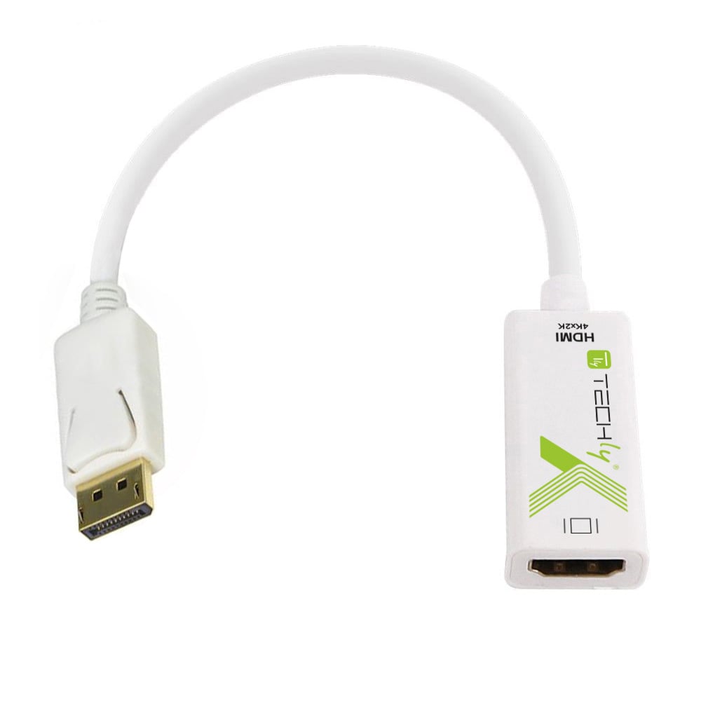 Adattatore Passivo DisplayPort Maschio a HDMI Femmina 4K 60Hz - Techly IADAP DP-HDMIFP460