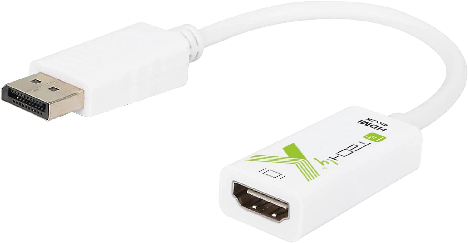Adattatore Passivo DisplayPort Maschio a HDMI Femmina 4K 60Hz - Techly IADAP DP-HDMIFP460