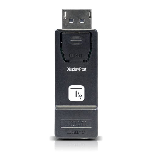 Adattatore Convertitore da DisplayPort DP 1.2 a HDMI 4K 30Hz Nero - Techly IADAP DSP-2124K3