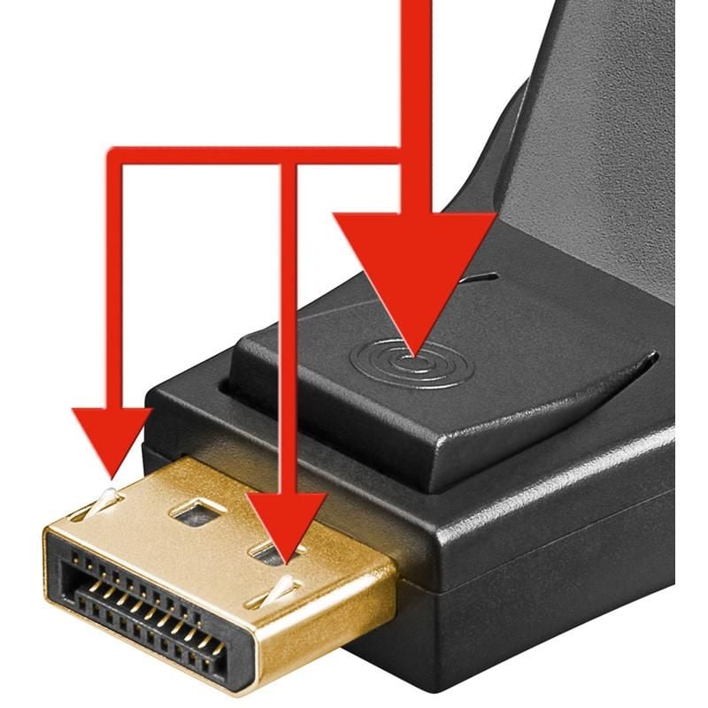 Adattatore DisplayPort DP Maschio a DVI-I 24+5 Femmina - Techly IADAP DSP-229